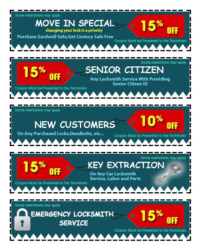 Father Son Locksmith Shop Riverview, FL 813-261-4768 - coupon