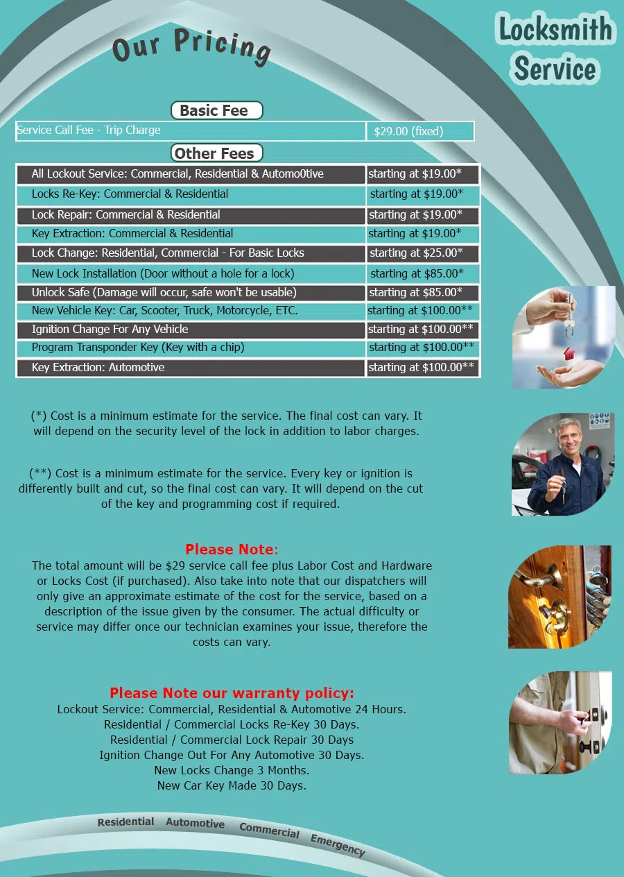 Father Son Locksmith Shop Riverview, FL 813-261-4768